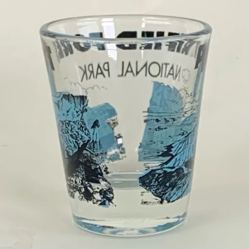 Petrified Forest National Park souvenir shot glass.